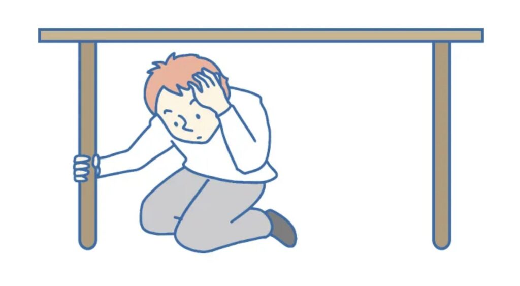 地震が発生した時の身を守る方法を場所別に紹介【あなたの命を守るために】:引用 災害時に命を守る一人ひとりの防災対策
